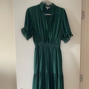 Maxi Emerald green dress